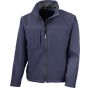 Result Mens recycled classic 3-layer softshell navy