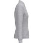 iDeal Basic Brand Polo piqué LSL femme 200 ideal_oxford_grey