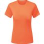 TriDri T-Shirt texturé en tissu recyclé femme lightning_orange