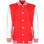 fdm Junior Varsity Jacket fire_red/white