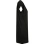 Build Your Brand Ladies Turtle Extended Shoulder Dress black