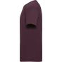 Russell Pure Organic T homme rouge vin