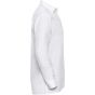Russell Chemise en Popeline 100% Coton classique manches longues homme white