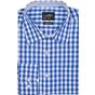 James&Nicholson Men´s Checked Shirt royal/white