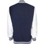 fdm Varsity Jacket navy/white