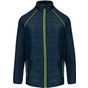 WK Designed To Work Veste DayToDay bi-matière navy/fluorescent_yellow