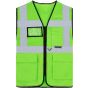 Korntex Multifunctional Hi-Vis mesh-vest Athens Lime green