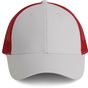 K-up Casquette Trucker - 6 panneaux white/red