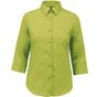 Kariban chemise manches 3/4 femme burnt_lime
