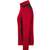 James&Nicholson Ladies´ Knitted Workwear Fleece Jacket -STRONG- red_melange/black