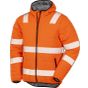 Result Recycled ripstop padded safety jacket fluorescent_orange