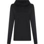 awdis just cool Women's Cool Cowl Neck Top jet_black