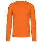 ProAct T-shirt double peau sport manches longues unisexe orange
