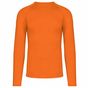 ProAct T-shirt double peau sport manches longues unisexe orange