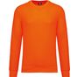 WK Designed To Work Sweat-shirt unisexe écoresponsable polyester/coton fluorescent_orange
