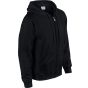 Gildan Heavy Blend Adult Full Zip Hooded Sweat black