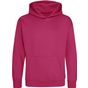 AWDis Just Hoods Kids Hoodie hot_pink