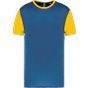 ProAct Maillot manches courtes bicolore unisexe sporty_royal_blue/sporty_yellow