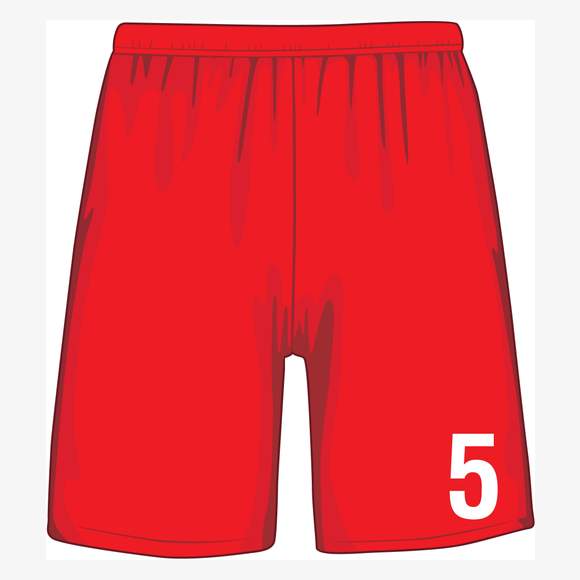 Numéros pour shorts : 5 Transfers