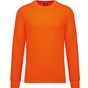 WK Designed To Work T-shirt unisexe écoresponsable manches longues coton/polyester fluorescent_orange