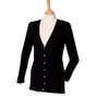 Henbury LADIES' V CARDIGAN - CARDIGAN FEMME black
