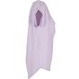 Build Your Brand Ladies Long Slub Tee lilac