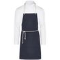 SG Accessories - Bistro Corsica - Cord Bib Apron with Pocket navy