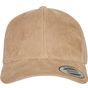 flexfit Suede Leather Trucker Cap khaki