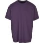 Build Your Brand Heavy Oversize Tee purple_night