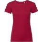 Russell Pure Organic T femme classic_red