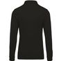 Kariban Polo piqué manches longues homme  black