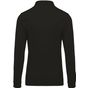 kariban Polo piqué manches longues homme  black