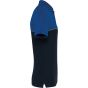 WK Designed To Work Polo bicolore écoresponsable manches courtes unisexe navy/royal_blue