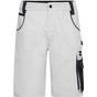 James&Nicholson Workwear Bermudas -STRONG- white/carbon