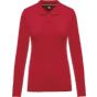 WK Designed To Work Polo manches longues femme red