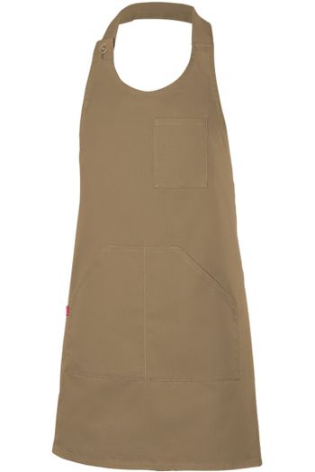 Image produit Tablier à bavette boutonné court