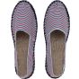 Kariban Espadrilles unisexe Made in France striped_blue/white/red