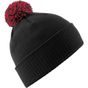 Beechfield Bonnet Snowstar® black/classic_red
