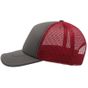 Atlantis Rapper Cap heather_grey/red