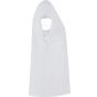 New Morning Studios Ladies regular extended shoulder tee white