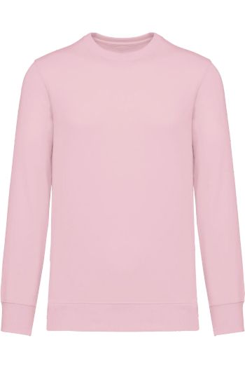 Sweat-shirt recyclé à col rond unisexe 