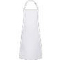 karlowsky Water-repellent bib apron basic with buckle white