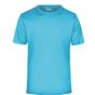 James&Nicholson Mens Active-T turquoise