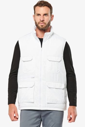 Image produit Gilet polycoton multipoches rembourré unisexe