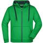 James&Nicholson Men's Doubleface Jacket fern_green/graphite