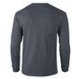 Gildan Adult T-Shirt Ultra-cotton Long Sleeve dark_heather