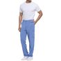 Dickies-Medical Pantalon à cordon de serrage à taille standard homme ciel