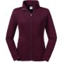 Russell Authentic Sweat zippé femme burgundy
