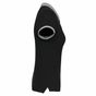 Kariban Polo piqué bicolore femme black/oxford_grey