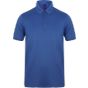Henbury Men's stretch polyester polo shirt royal